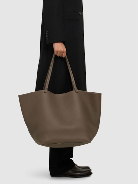 Luisaviaroma Borsa Shopping XL Park In Pelle Martellata