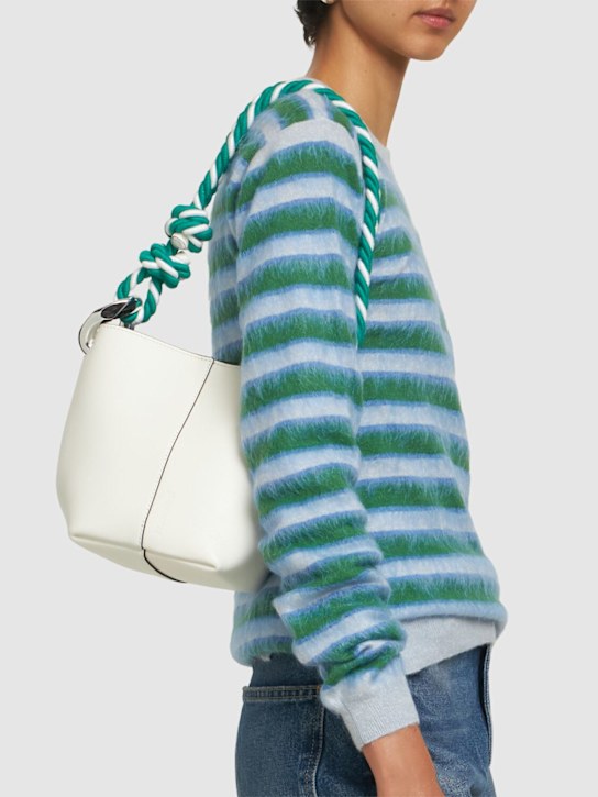 Luisaviaroma Borsa The Small JWA Corner In Pelle Liscia