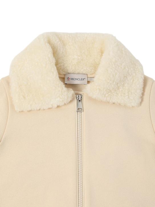 Luisaviaroma Brushed Cotton Fleece Zip-up Sweatshirt