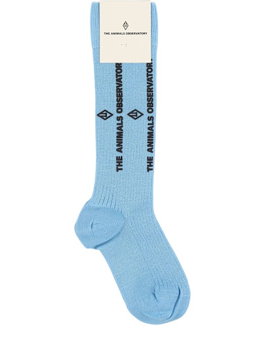 Luisaviaroma Calzini lunghi in misto cotone stampato