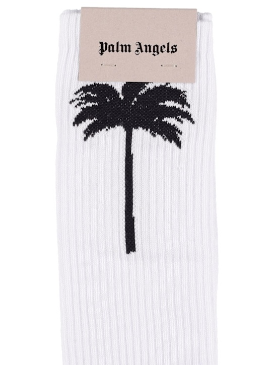 Luisaviaroma Calzini PalmxPalm In Misto Cotone Con Logo