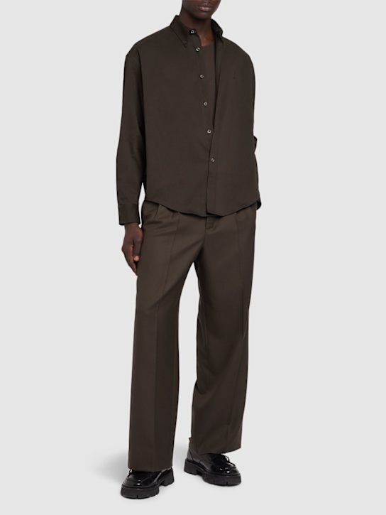 Luisaviaroma Camicia Adc Boxy Fit In Raso Di Cotone