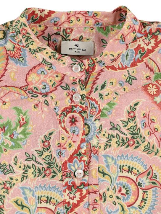 Luisaviaroma Camicia In Popeline Di Cotone Stampato