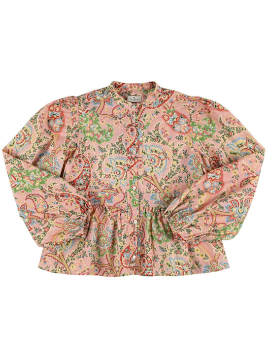 Luisaviaroma Camicia in popeline di cotone stampato