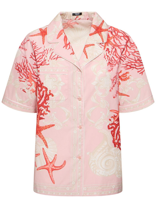 Luisaviaroma Camicia in popeline di cotone stampato