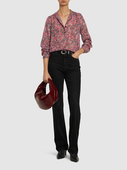 Luisaviaroma Camicia Maria In Voile Di Cotone Stampato