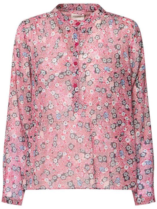 Luisaviaroma Camicia Maria in voile di cotone stampato