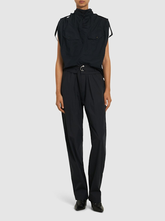Luisaviaroma Camicia Remea Smanicata In Popeline Di Cotone
