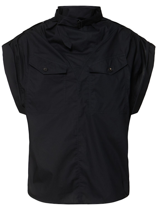 Luisaviaroma Camicia Remea smanicata in popeline di cotone