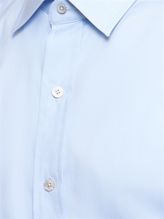 Luisaviaroma Camicia Slim Fit In Popeline Di Cotone