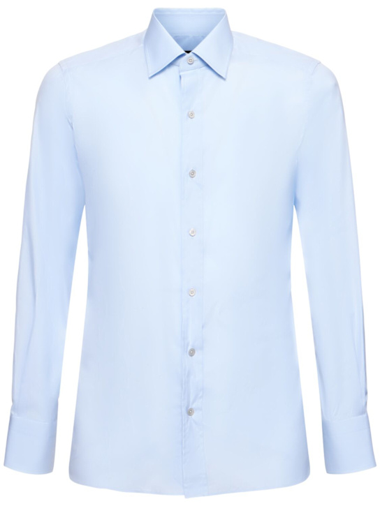 Luisaviaroma Camicia slim fit in popeline di cotone
