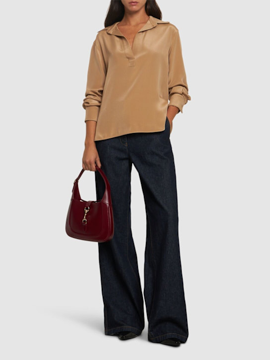 Luisaviaroma Camicia Zanzero In Seta Crepe De Chine