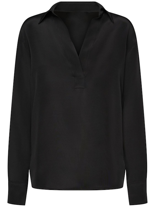Luisaviaroma Camicia Zanzero in seta crepe de chine