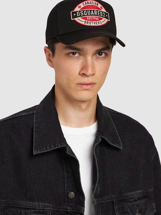Luisaviaroma Cappello Baseball Canadian Brothers In Cotone