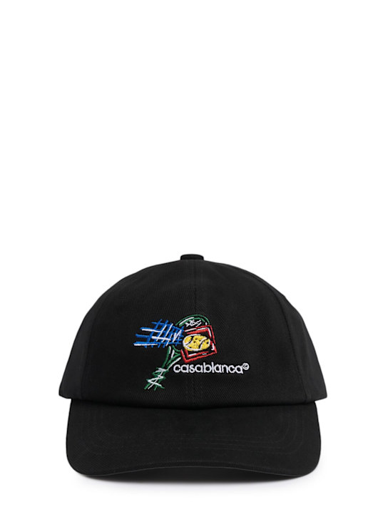 Luisaviaroma Cappello baseball Croquis de Tennis con ricami