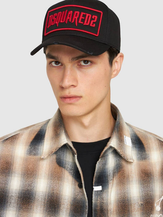 Luisaviaroma Cappello Baseball Dsquared2 Horro Con Logo