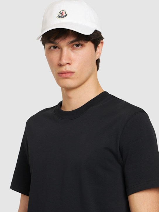 Luisaviaroma Cappello Baseball In Cotone Con Logo Ricamato