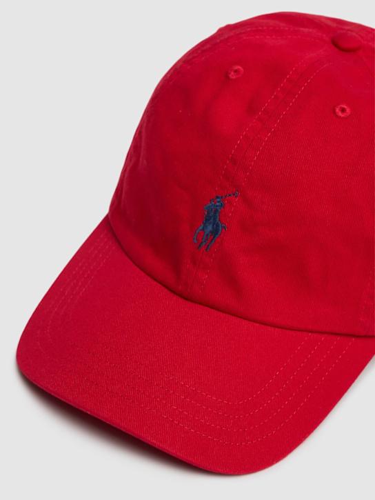 Luisaviaroma Cappello Baseball In Gabardina Di Cotone Con Logo