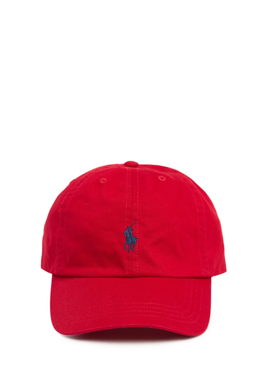 Luisaviaroma Cappello baseball in gabardina di cotone con logo