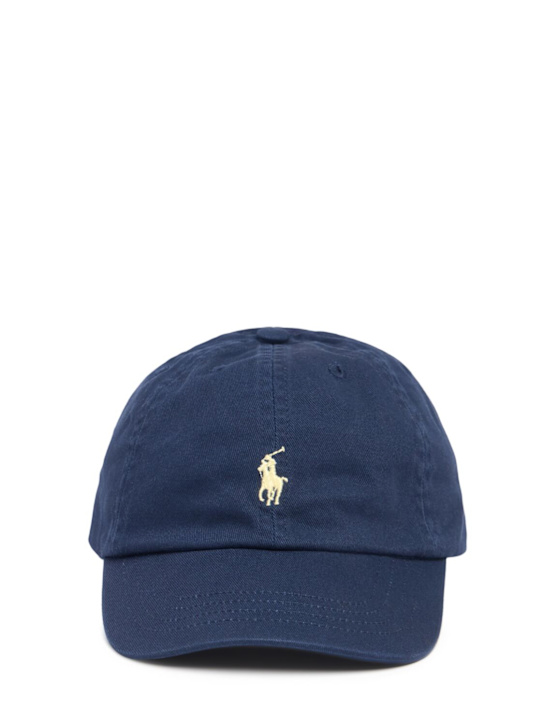 Luisaviaroma Cappello baseball in gabardina di cotone con logo