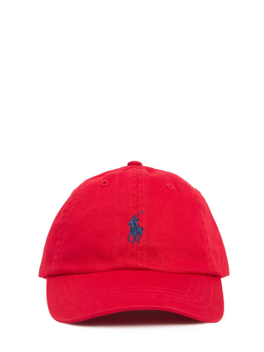 Luisaviaroma Cappello baseball in gabardina di cotone con logo