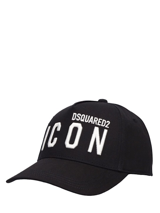 Luisaviaroma Cappello Baseball In Gabardina Di Cotone Con Logo