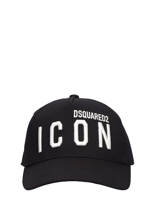 Luisaviaroma Cappello baseball in gabardina di cotone con logo
