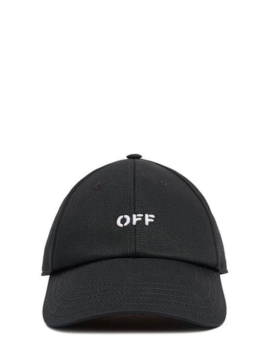 Luisaviaroma Cappello baseball Off in drill di cotone