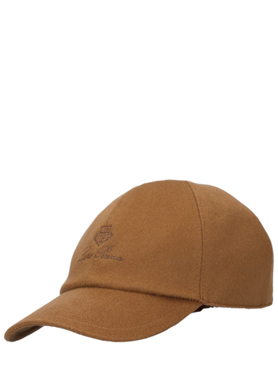 Luisaviaroma Cappello Baseball Storm System In Cashmere