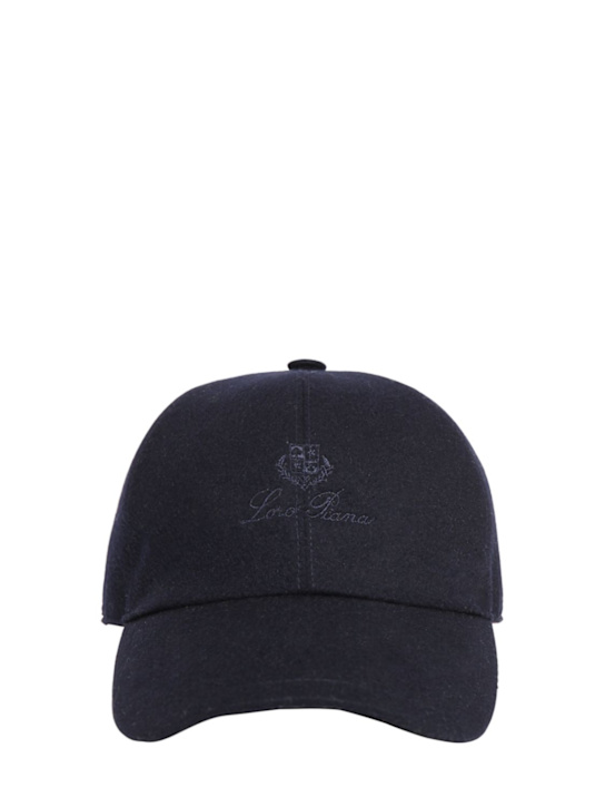 Luisaviaroma Cappello baseball Storm System in cashmere