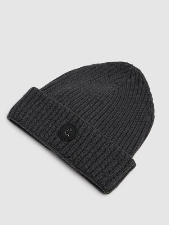 Luisaviaroma Cappello Beanie Enyo In Misto Lana / Logo