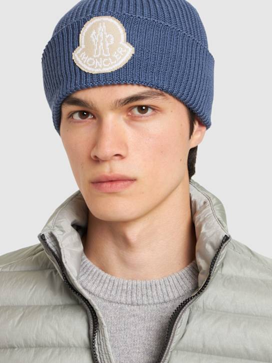 Luisaviaroma Cappello Beanie In Cordonetto Di Lana / Logo