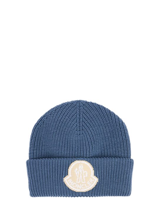 Luisaviaroma Cappello beanie in cordonetto di lana / logo