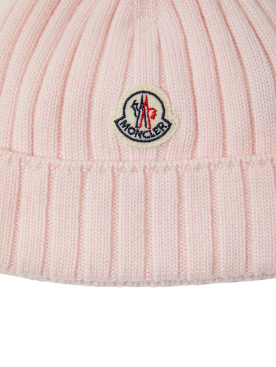 Luisaviaroma Cappello Beanie In Lana Extrafine Con Logo
