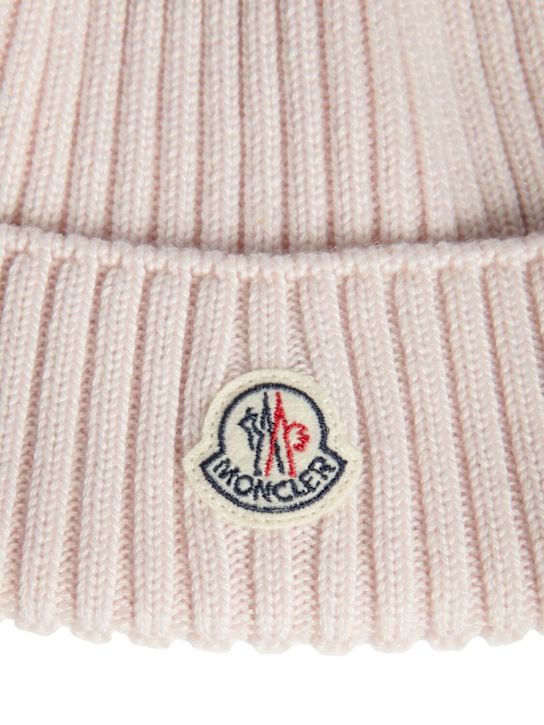 Luisaviaroma Cappello Beanie In Lana Extrafine Con Logo