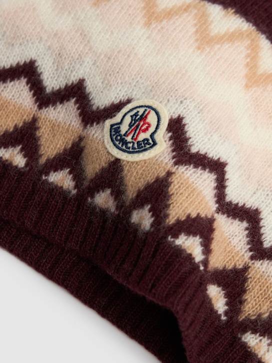 Luisaviaroma Cappello Beanie In Lana Vergine Cardata