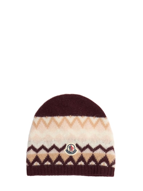 Luisaviaroma Cappello beanie in lana vergine cardata