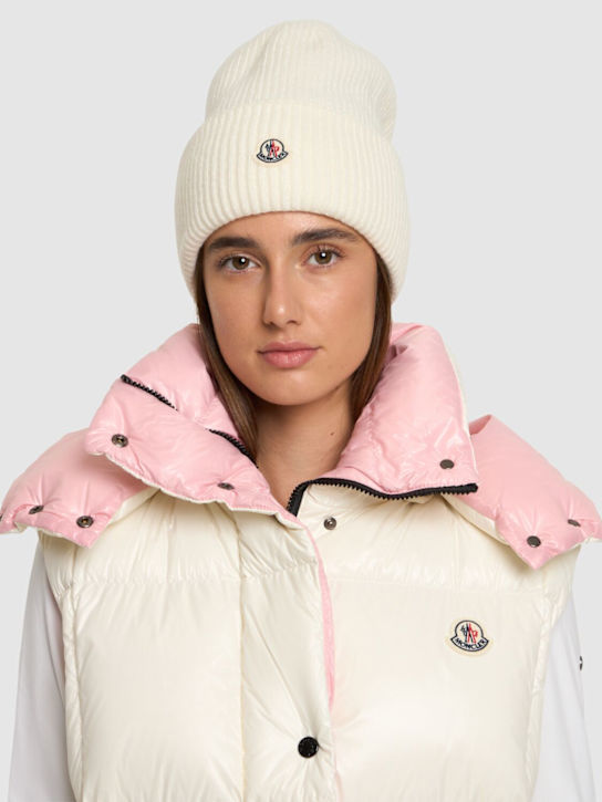 Luisaviaroma Cappello Beanie In Lana Vergine Tricot