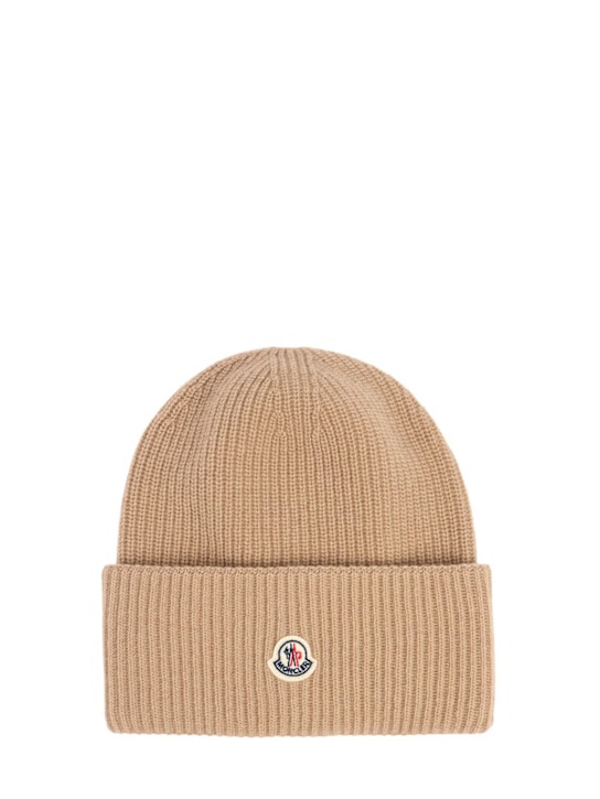 Luisaviaroma Cappello beanie in lana vergine tricot