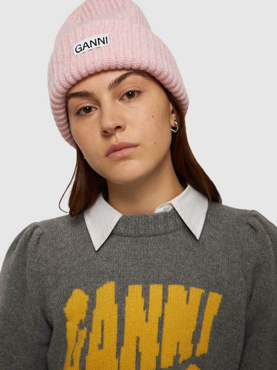 Luisaviaroma Cappello Beanie In Maglia Di Lana A Costine