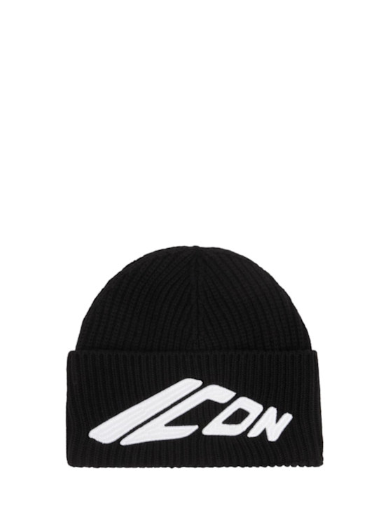 Luisaviaroma Cappello beanie in maglia di lana e cotone