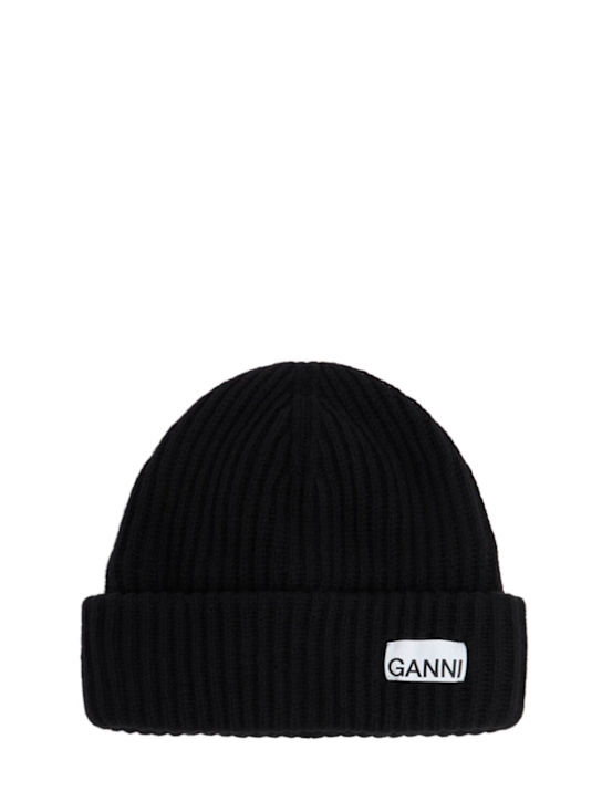Luisaviaroma Cappello beanie in maglia di misto lana a costine
