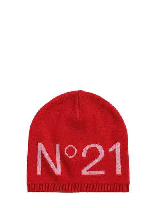 Luisaviaroma Cappello beanie in misto lana a intarsio