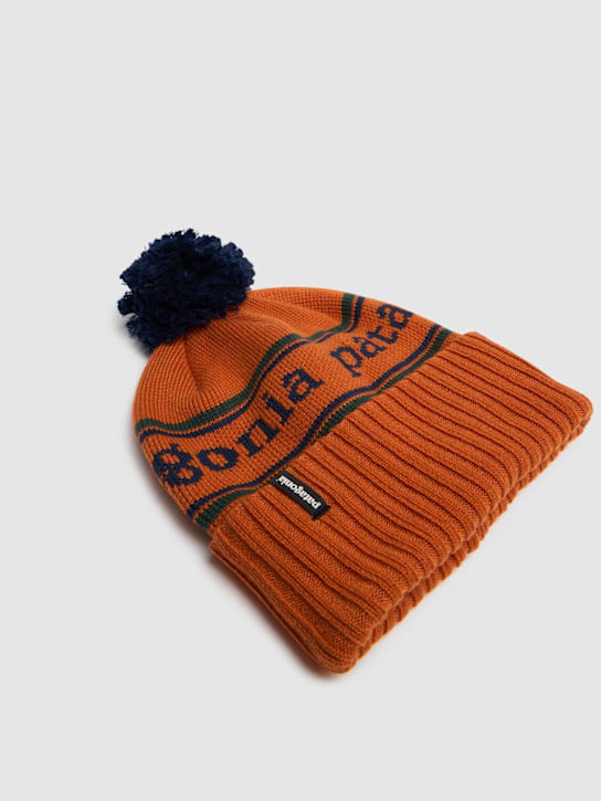 Luisaviaroma Cappello Beanie In Poly Riciclato Con Pompom