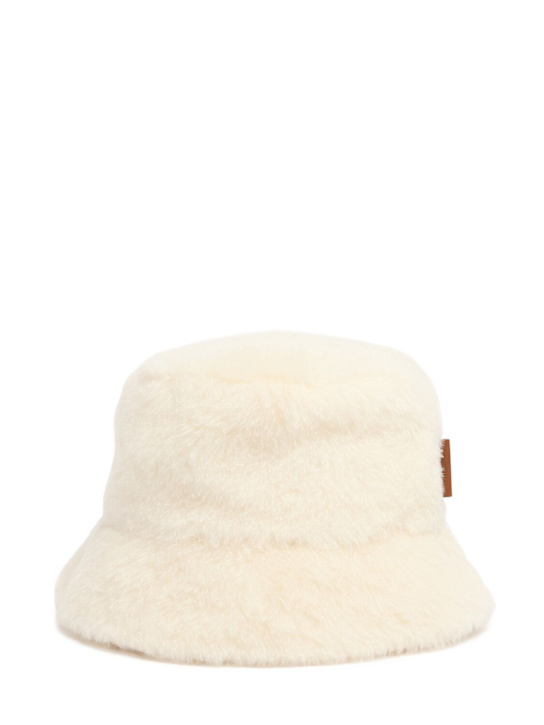 Luisaviaroma Cappello bucket Figura in alpaca e lana