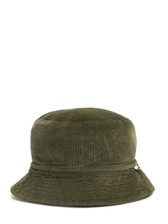 Luisaviaroma Cappello bucket in misto cotone millerighe