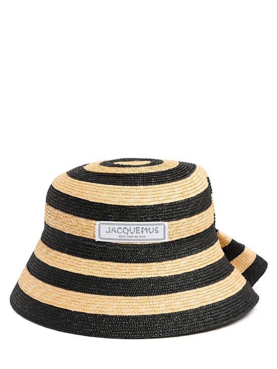 Luisaviaroma Cappello bucket La Chapeau Vela in rafia