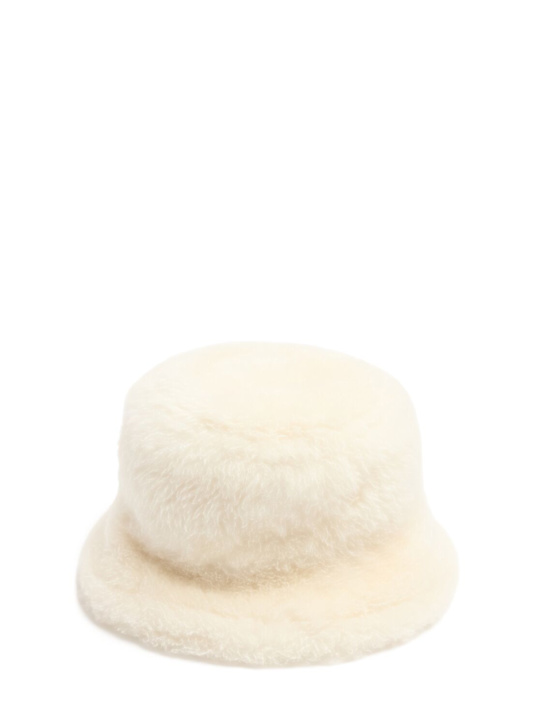 Luisaviaroma Cappello bucket reversibile in shearling
