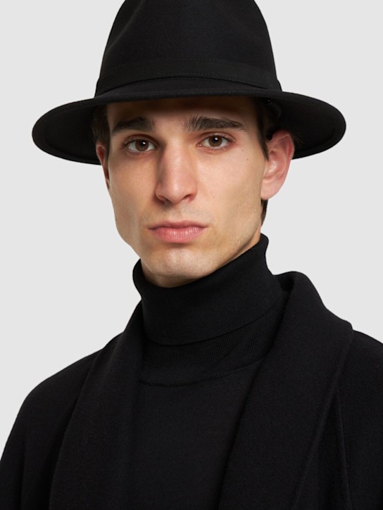 Luisaviaroma Cappello Dario In Feltro Di Lana 6.5cm