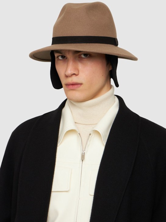 Luisaviaroma Cappello Dario In Feltro Di Lana 6.5cm